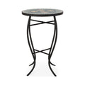 Table d'appoint d'extérieur Bloomfield avec plateau en carreaux par Christopher Knight Home