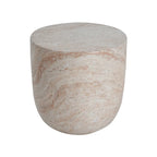 Table d'appoint d'extérieur en béton léger Bianca par Christopher Knight Home