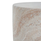 Table d'appoint d'extérieur en béton léger Bianca par Christopher Knight Home