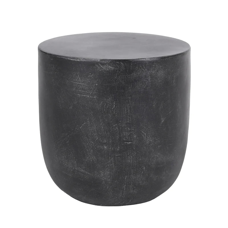 Table d'appoint d'extérieur en béton léger Bianca par Christopher Knight Home
