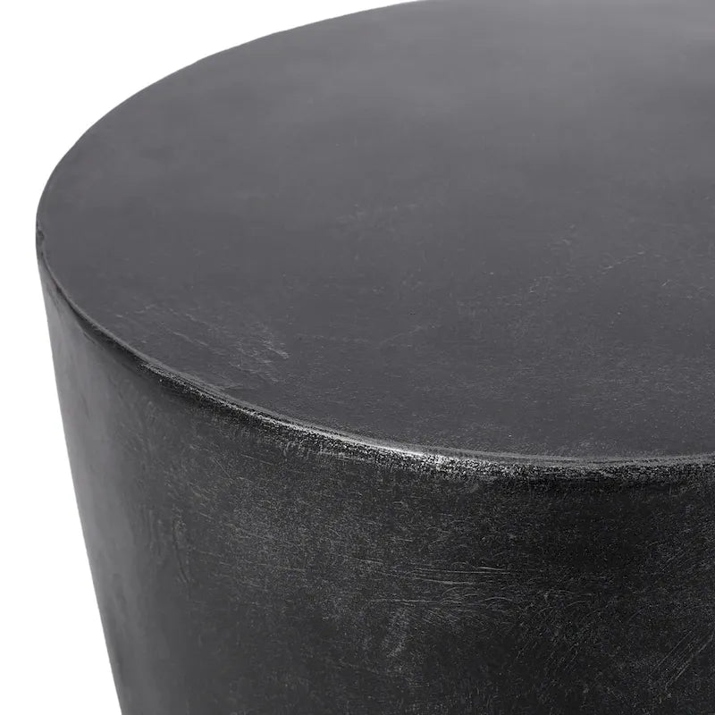 Table d'appoint d'extérieur en béton léger Bianca par Christopher Knight Home