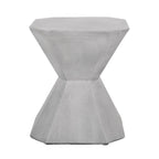 Table d'appoint d'extérieur en béton léger Paquette par Christopher Knight Home