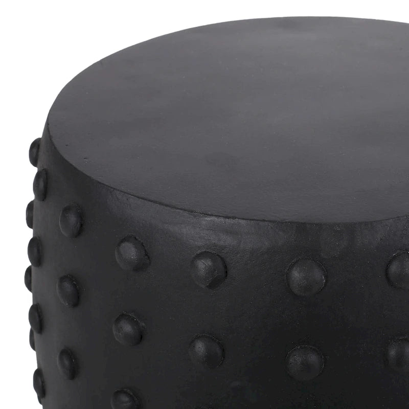 Table d'appoint d'extérieur en béton léger Ospery par Christopher Knight Home