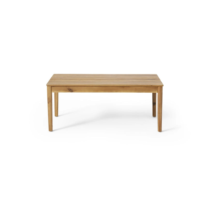 Table basse d'extérieur en bois d'acacia Bryan par Christopher Knight Home