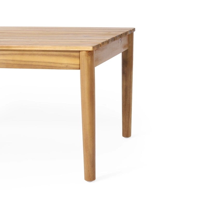 Table basse d'extérieur en bois d'acacia Bryan par Christopher Knight Home
