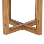 Table d'appoint carrée en bois d'acacia Hamel Outdoor de Christopher Knight Home
