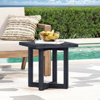 Table d'appoint carrée en bois d'acacia Hamel Outdoor de Christopher Knight Home