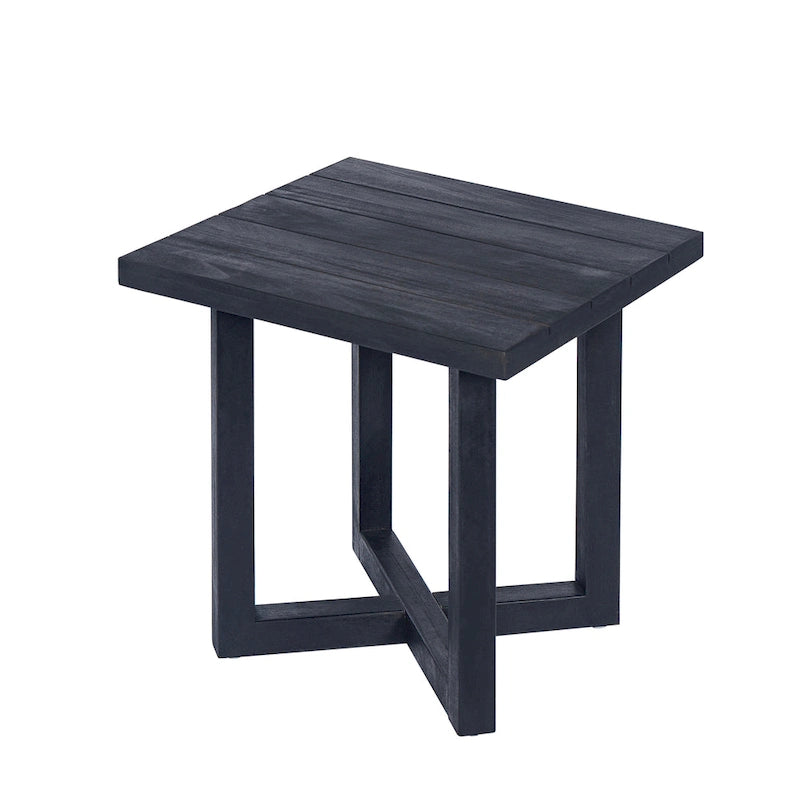 Table d'appoint carrée en bois d'acacia Hamel Outdoor de Christopher Knight Home