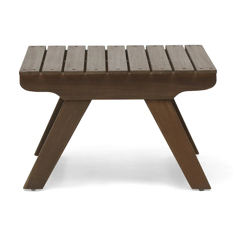 Table d'appoint d'extérieur en bois Sedona de Christopher Knight Home