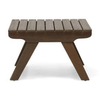 Table d'appoint d'extérieur en bois Sedona de Christopher Knight Home