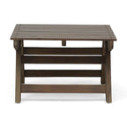 Table d'appoint d'extérieur en bois Sedona de Christopher Knight Home