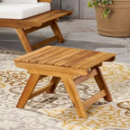 Table d'appoint d'extérieur en bois Sedona de Christopher Knight Home