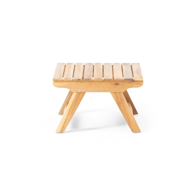 Table d'appoint d'extérieur en bois Sedona de Christopher Knight Home