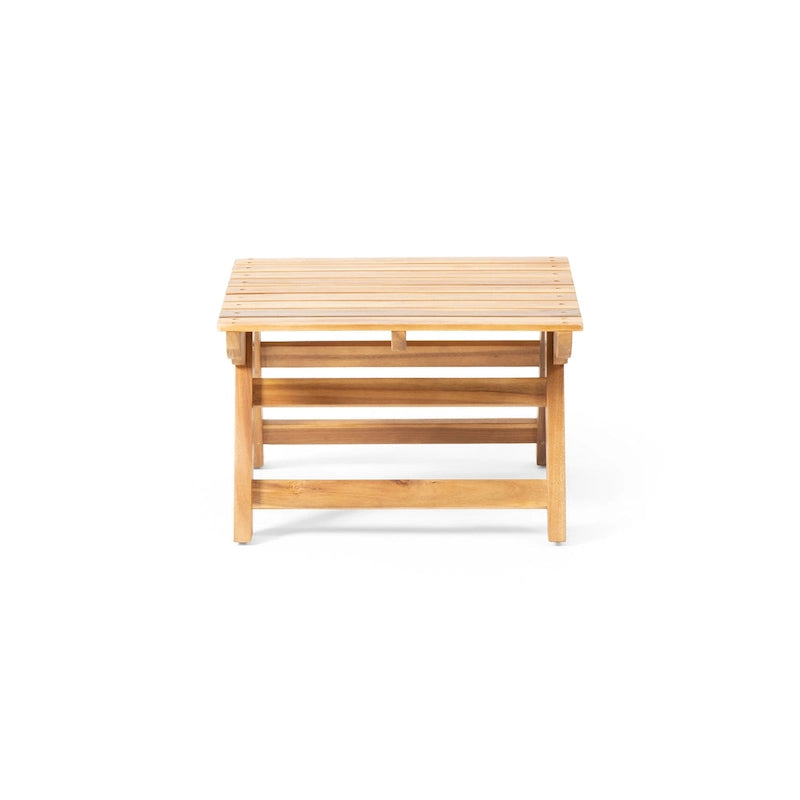 Table d'appoint d'extérieur en bois Sedona de Christopher Knight Home