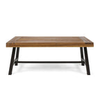 Table basse d'extérieur en bois d'acacia Carlisle par Christopher Knight Home
