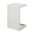 Table d'appoint d'extérieur en aluminium en C Cape Coral de Christopher Knight Home