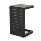 Table d'appoint d'extérieur en aluminium en C Cape Coral de Christopher Knight Home