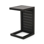 Table d'appoint d'extérieur en aluminium en C Cape Coral de Christopher Knight Home