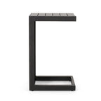 Table d'appoint d'extérieur en aluminium en C Cape Coral de Christopher Knight Home