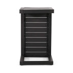 Table d'appoint d'extérieur en aluminium en C Cape Coral de Christopher Knight Home