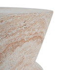 Table d'appoint d'extérieur légère en béton Aragon par Christopher Knight Home