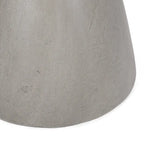 Table d'appoint d'extérieur en béton léger Bissell par Christopher Knight Home