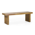 Banc d'extérieur Appling en bois d'acacia par Christopher Knight Home - N/A