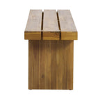 Banc d'extérieur Appling en bois d'acacia par Christopher Knight Home - N/A