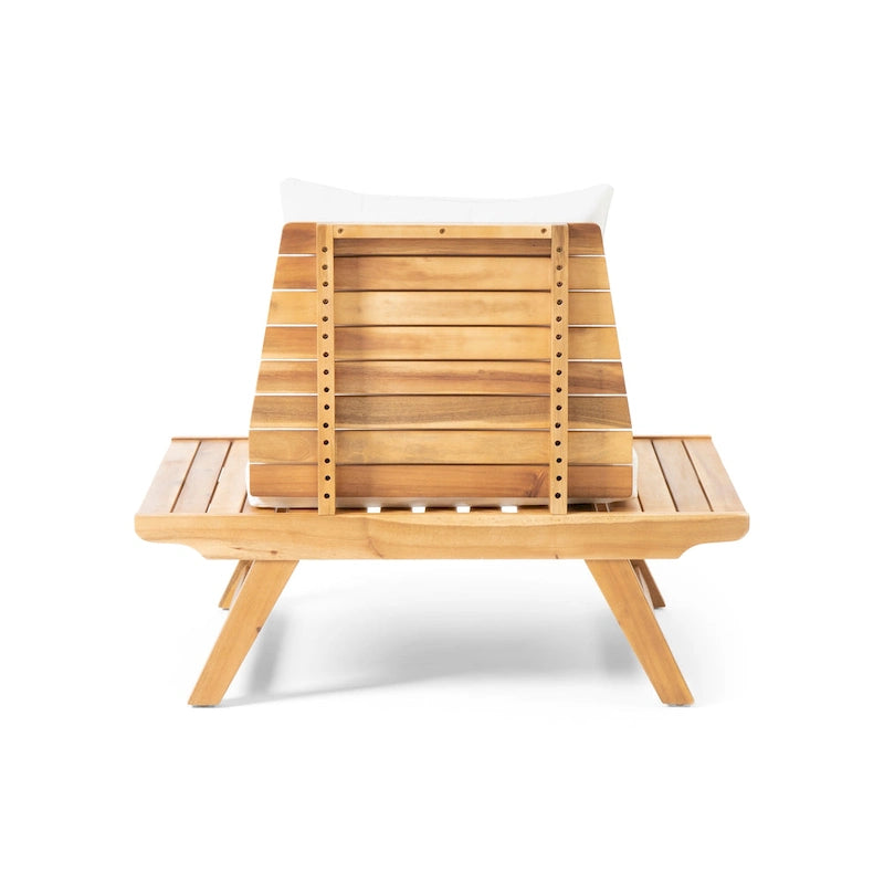 Chaises de jardin Sedona en bois d'acacia (lot de 2) de Christopher Knight Home