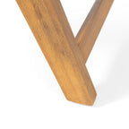 Chaises de jardin Sedona en bois d'acacia (lot de 2) de Christopher Knight Home