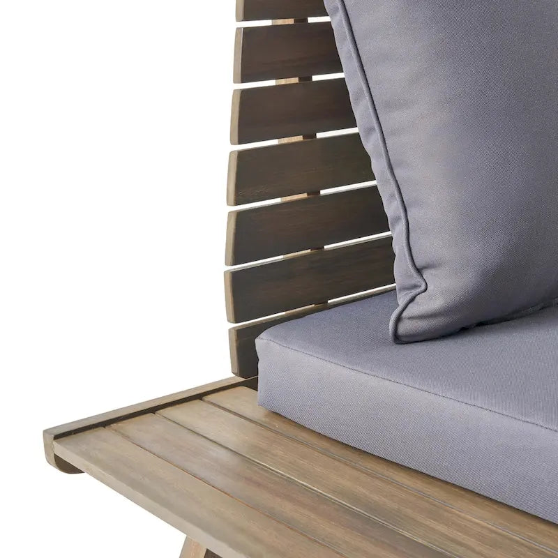 Chaises de jardin Sedona en bois d'acacia (lot de 2) de Christopher Knight Home