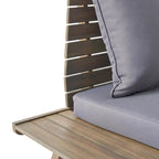 Chaises de jardin Sedona en bois d'acacia (lot de 2) de Christopher Knight Home