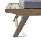 Chaises de jardin Sedona en bois d'acacia (lot de 2) de Christopher Knight Home