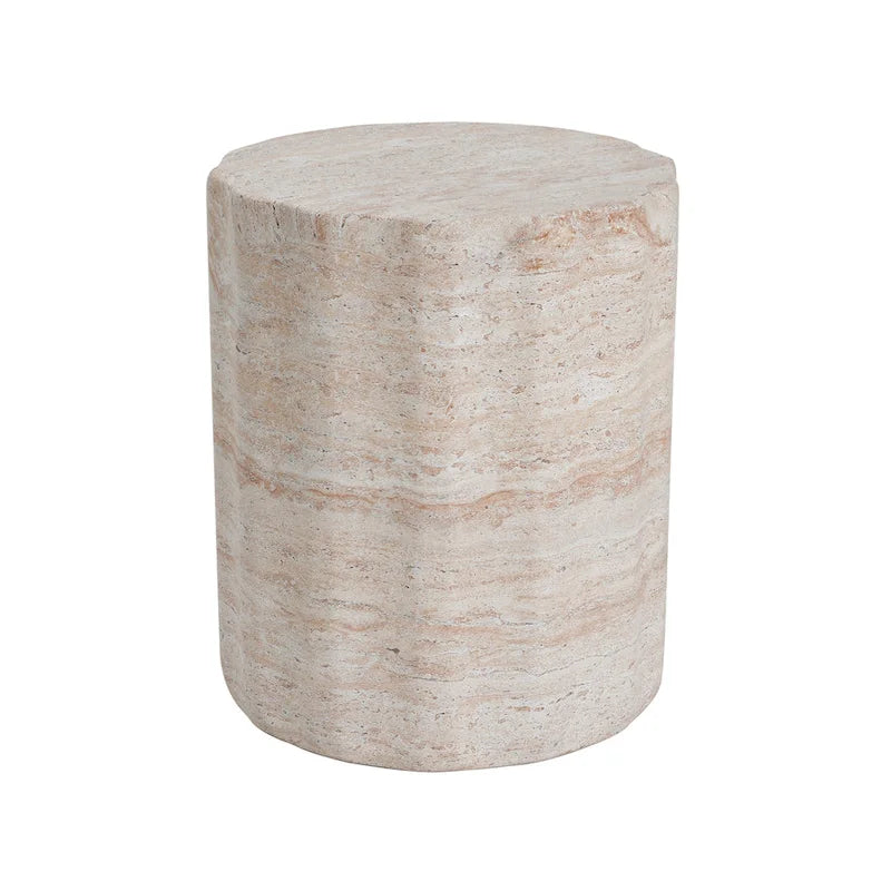 Table d'appoint d'extérieur légère en béton Cambio de Christopher Knight Home