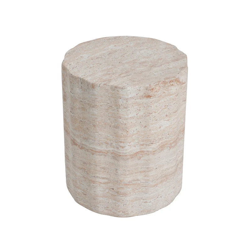 Table d'appoint d'extérieur légère en béton Cambio de Christopher Knight Home