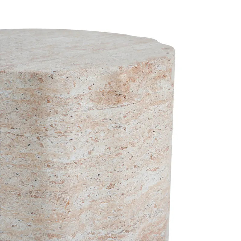 Table d'appoint d'extérieur légère en béton Cambio de Christopher Knight Home
