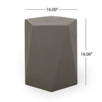 Table d'appoint moderne Apollo Outdoor de Christopher Knight Home