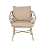 Chaises de club en osier d'extérieur Bruce (ensemble de 2) par Christopher Knight Home