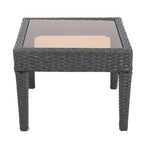 Table d'appoint d'extérieur en osier Antibes de Christopher Knight Home