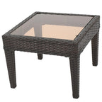 Table d'appoint d'extérieur en osier Antibes de Christopher Knight Home