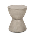 Table d'appoint en béton léger Yadira par Christopher Knight Home