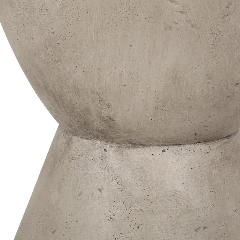 Table d'appoint en béton léger Yadira par Christopher Knight Home