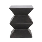 Table d'appoint Bonneau Outdoor en béton léger par Christopher Knight Home