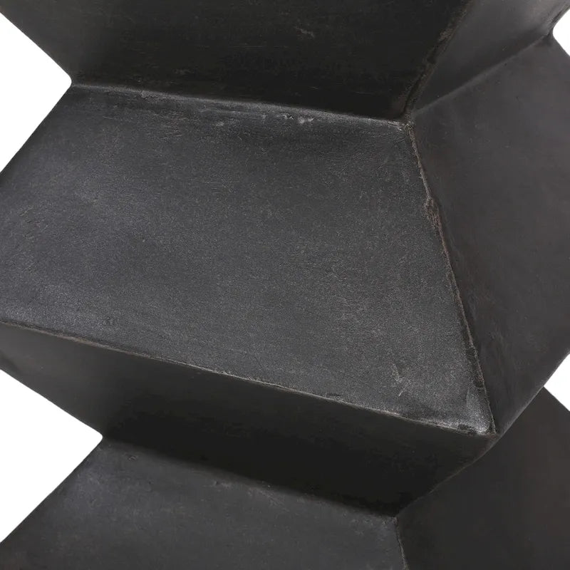 Table d'appoint Bonneau Outdoor en béton léger par Christopher Knight Home