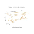 Table basse d'extérieur Beachcroft par Signature Design by Ashley