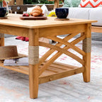 Table basse d'extérieur en teck Carmel de Cambridge Casual