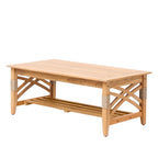 Table basse d'extérieur en teck Carmel de Cambridge Casual