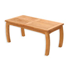 Table basse d'extérieur rectangulaire en teck Jakarta