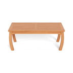 Table basse d'extérieur rectangulaire en teck Jakarta