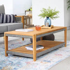 Table basse d'extérieur en teck Nassau Cambridge Casual